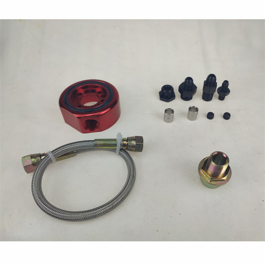 VTEC Head Conversion Kit for LS/B18/B20 Aluminum Adapter Plate Sandwich Set Red