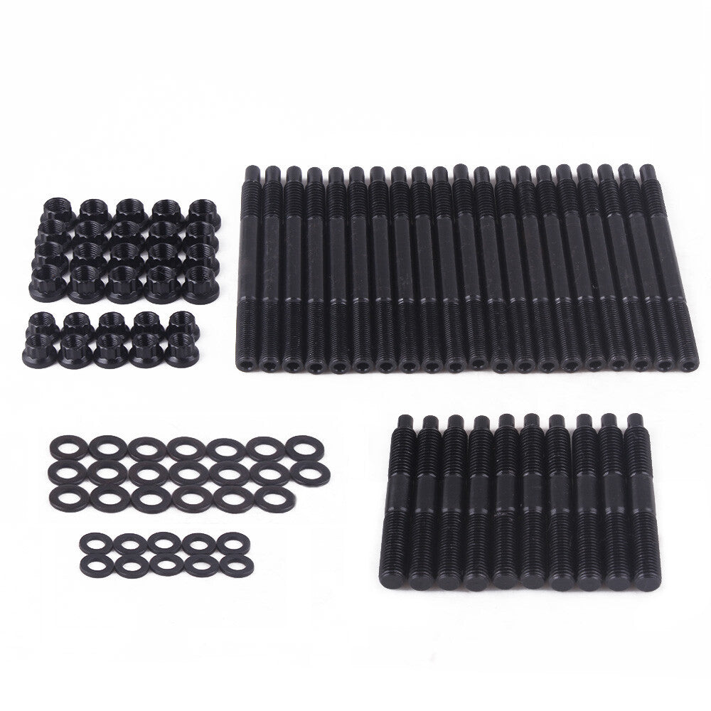 Cylinder Head Stud Kit for LS1 LS3 2004-2019 5.3L 5.7L 6.0L 12-Point Q