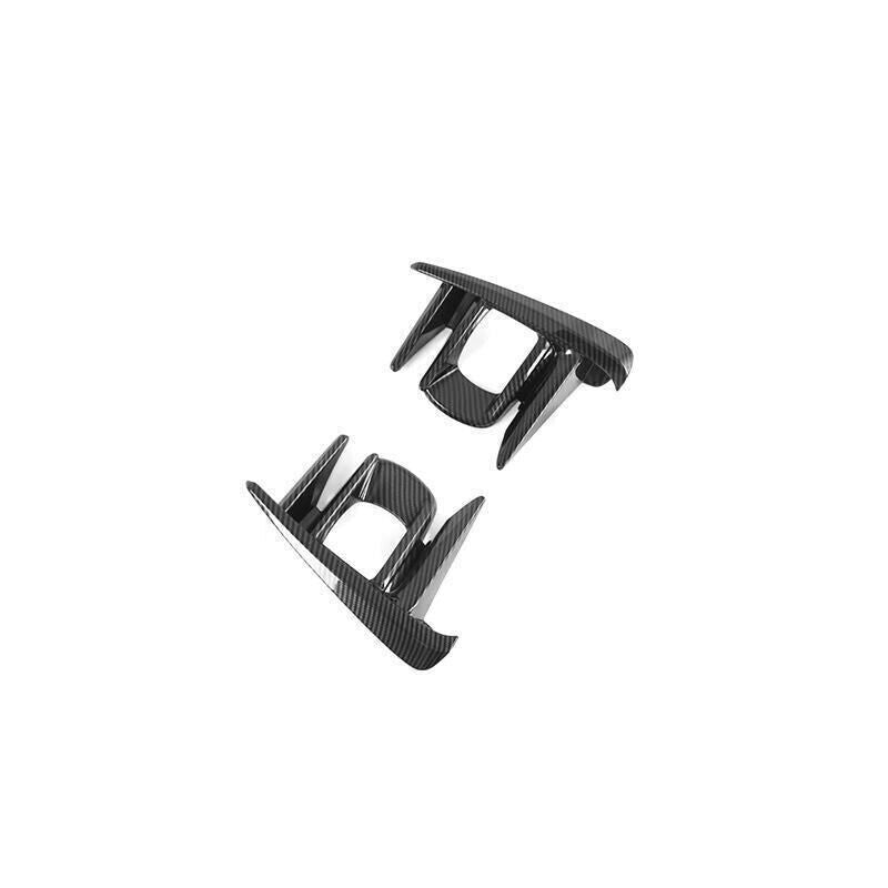 for Toyota for Sienna 18-2020 Carbon fiber Front Fog Light Cover Lamp Moulding Trim