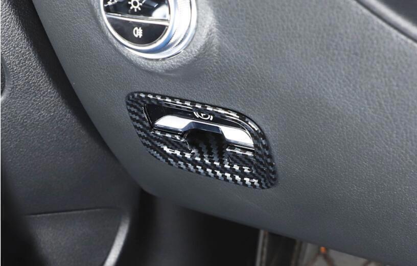 ABS Carbon Fiber Inner Electronic Brake Cover Trim for Benz EQE EQS 2022-2023 n