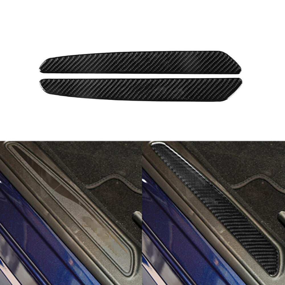 Carbon Fiber Interior Front Speedometer Cover Trim For Discovery Sport 2015-2019 v