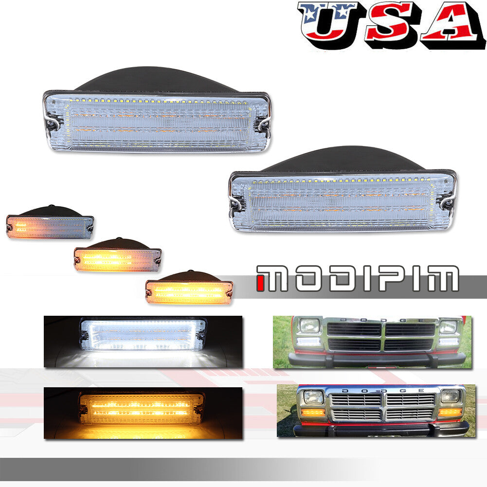 Turn signal sequence stop light suitable for 1991-93 for Dodge D150 D250 D350 W150 W250- v