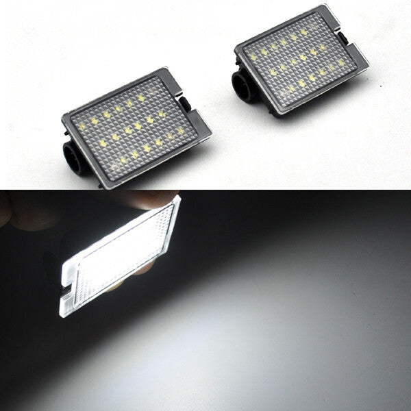 2x White LED Number License Plate lights for Dodge for CHRYSLER Durango 2014-2018