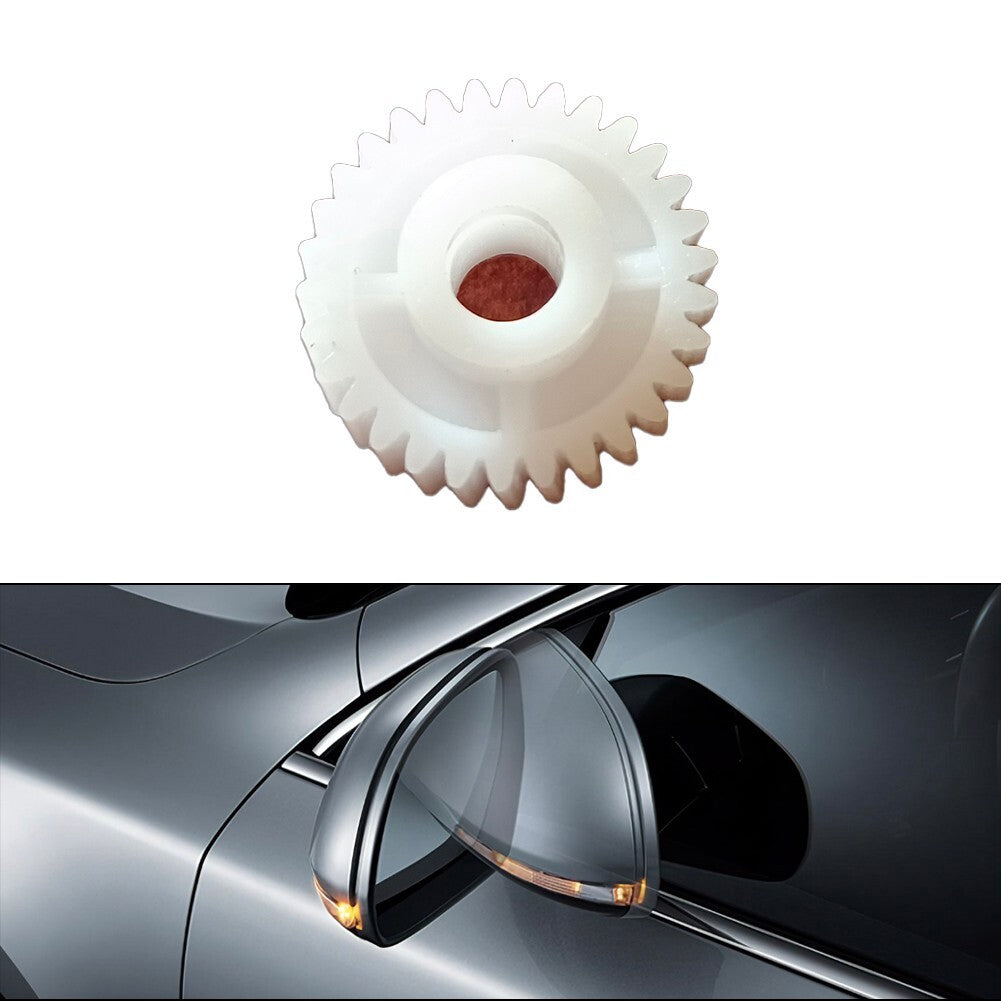 High-strength 30T white plastic folding mirror motor gear suitable for modern Santa Fe/