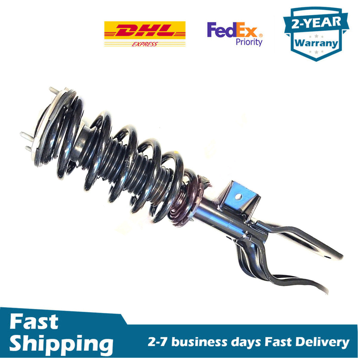 Front Right Shock Coil Spring Strut Assembly Fit for Tesla Model 3 M3 AWD 2017-2021