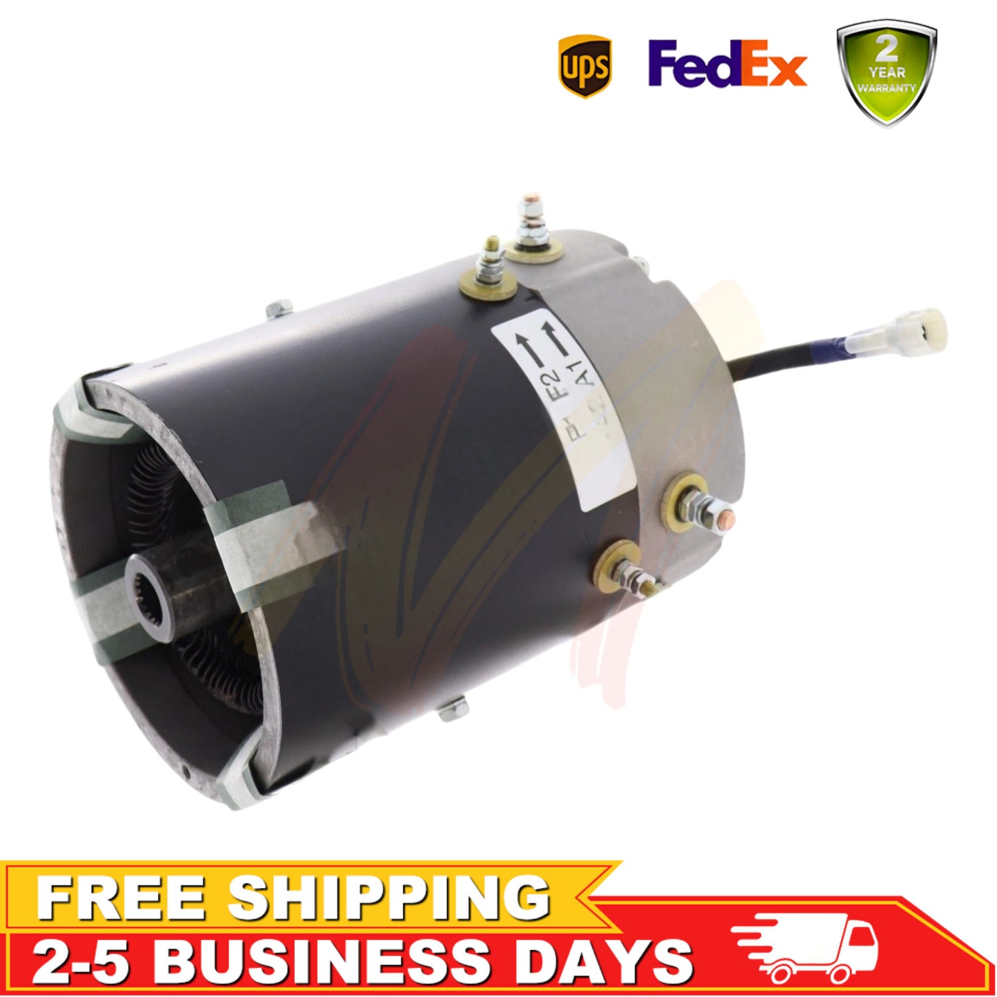 DM430-06G is suitable for Yamaha for golf carts. Hitachi 48V motor. 2.6KW 3.5HP drive. Q
