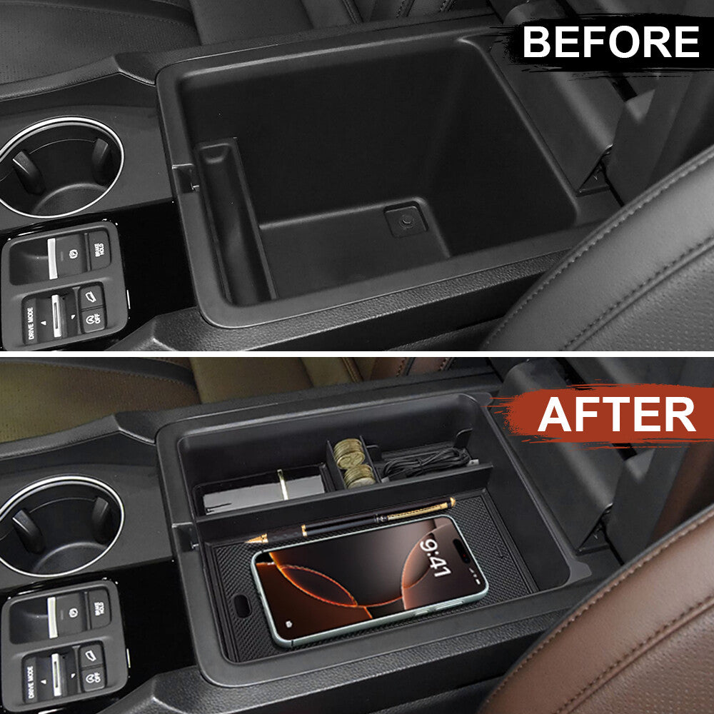 Suitable for 2023-2025 for Honda Pilot ABS center console armrest storage box tray. n