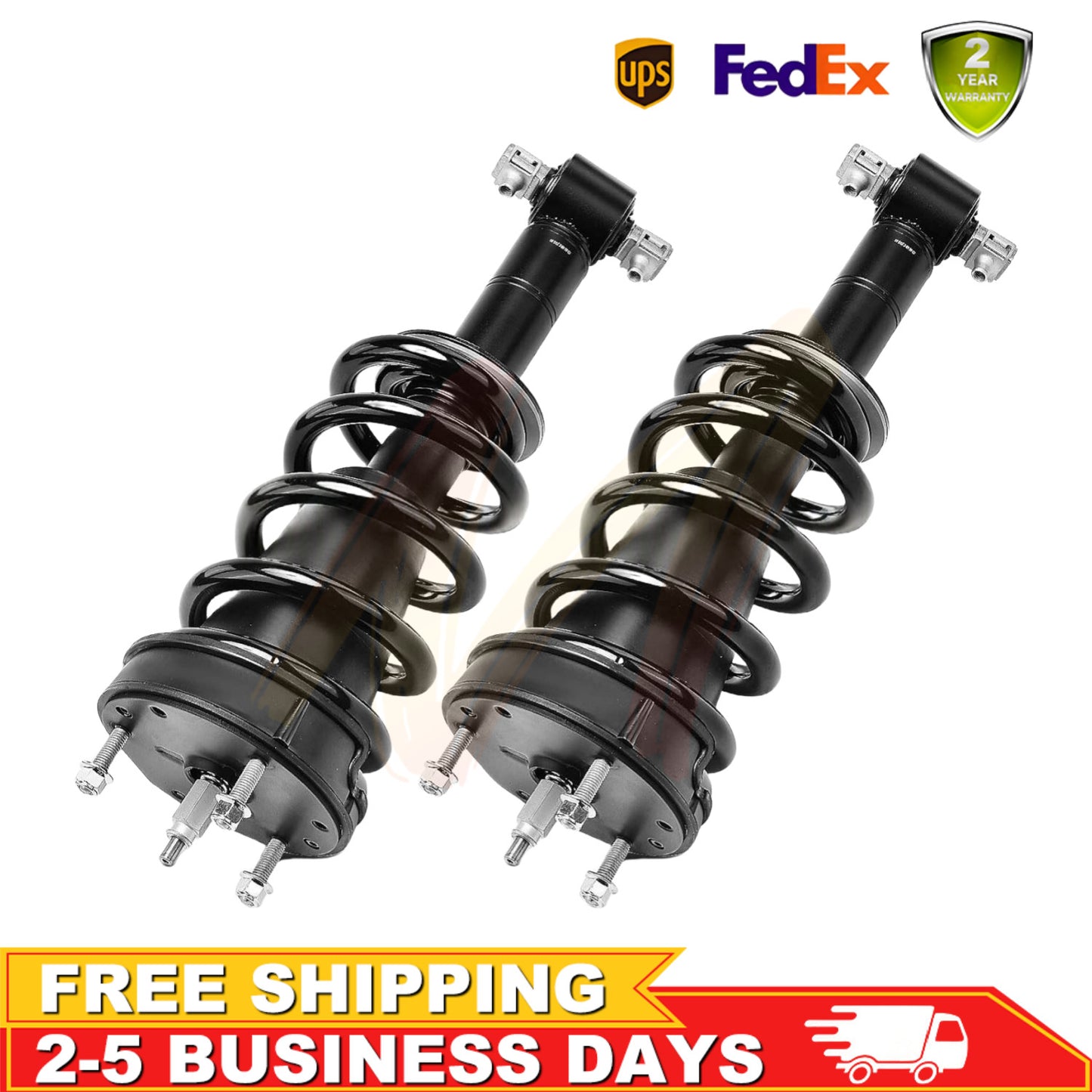 4x Front Rear Shock Struts Assys w/Magnetic Fit for Audi A3 Quattro S3 RS3 8V 2015