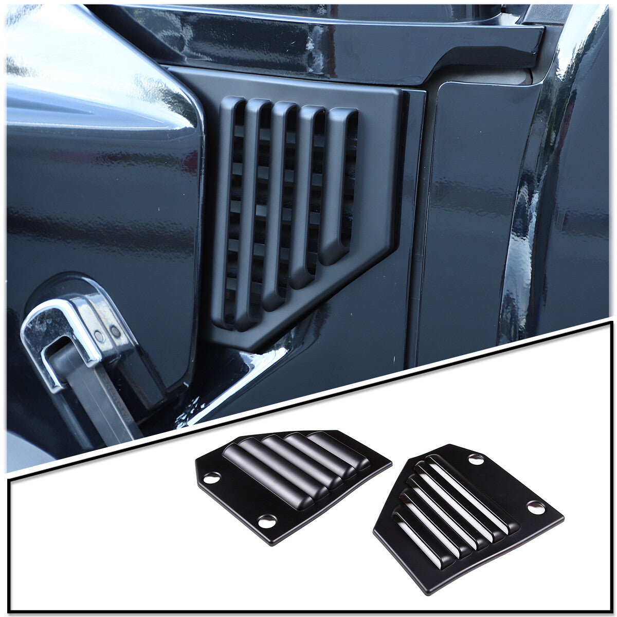 Carbon Center Control A/C Button Panel Trim for Ranger 2015 - 2021- v