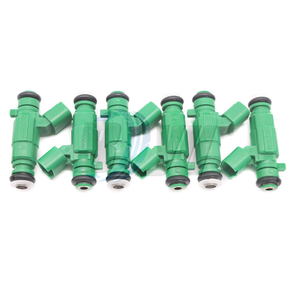 35310-3C400 6X Fuel Injectors For 10-12 for Hyundai Santa Fe 11-13 for Kia Sorento 3.5L