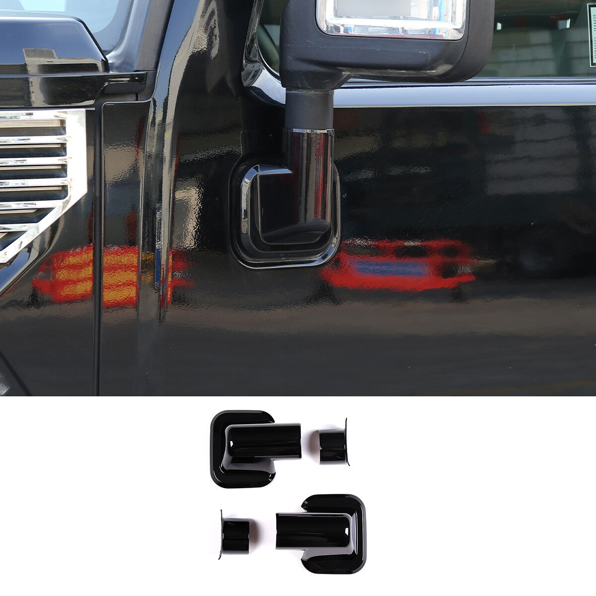 4pcs for Chrysler 300 2015-21 Carbon Fiber Window Switch Interior Cover Trim- v