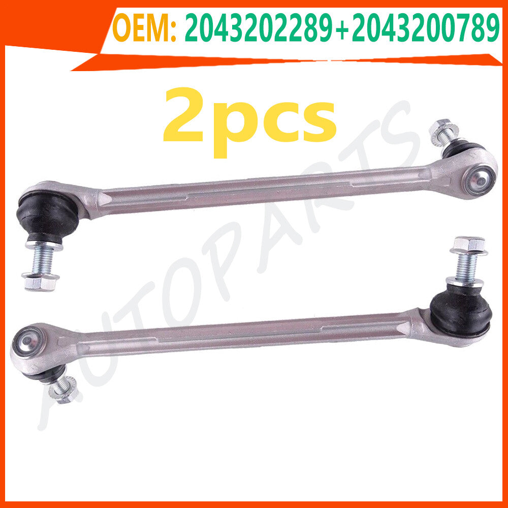2-Piece Set of Front Left and Right Joystick Links for Mercedes W204, C300, C350, C280, C320 (2008-17) n