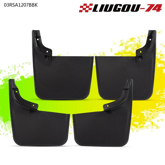 Suitable for 04-15  for ford  F-150 mud-patterned mudguards, molded splash guards with mudguard flares, 4 pieces Q