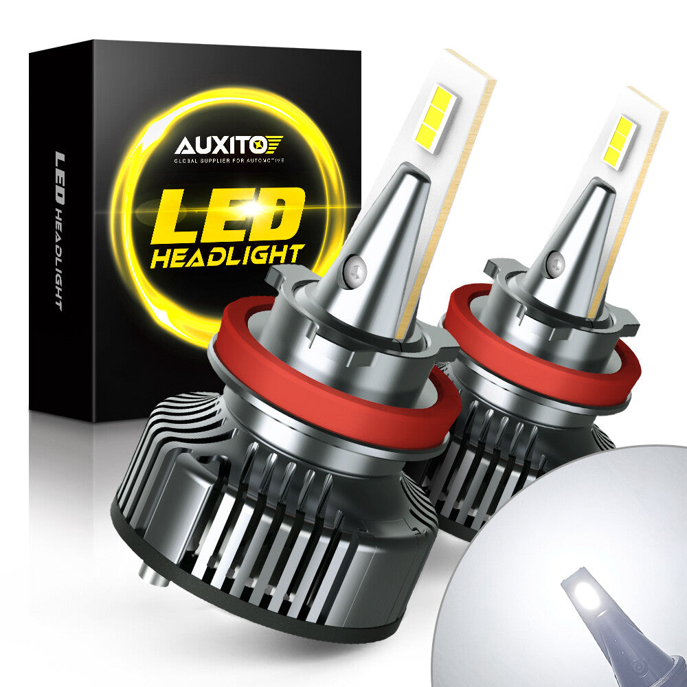 AUXITO H11B LED Traffic Light for Seniors (6500K)