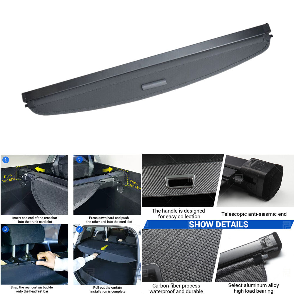 Retractable Trunk Cargo Cover Luggage Shade Shield For Trax 2023 2024 n