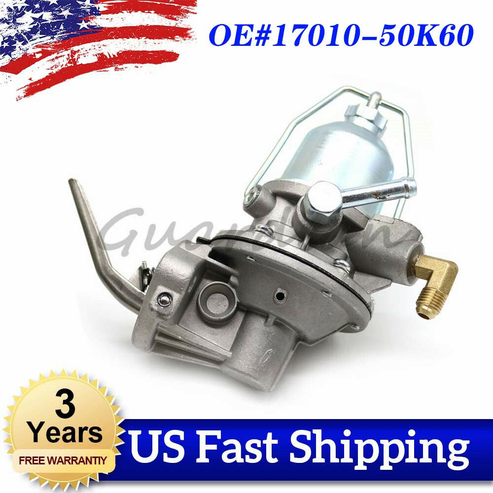 One set of fuel pump 17010-50K60 gaskets is suitable for Nissan H15 H20 H25 K15 K21 K25 engines.