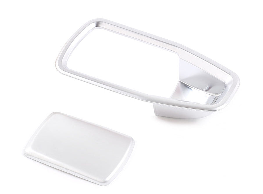 for BMW 3-Series G20 2019-2021 Silver ABS for Co -Pilot Storage Box Handle Bowl Trim