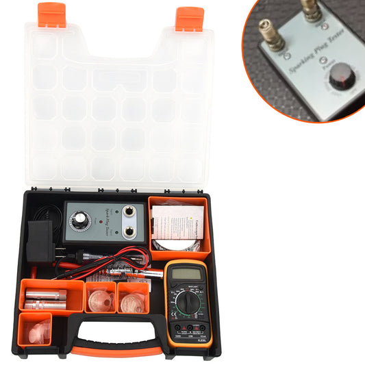 Automotive dual-hole spark plug tester, automotive multimeter, spark plug repair kit - n