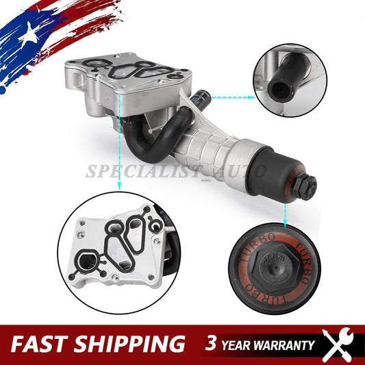 New Aluminum Engine Oil Filter Housing M271 Fit for Mercedes Benz 2711801410 Q