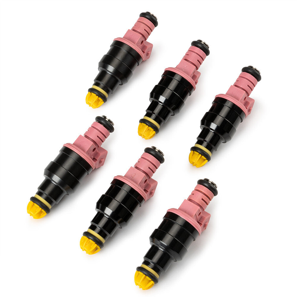 6PCS FUEL INJECTORS for BMW Z3 1997-2000 528i 1997-1998 M3 328i 328is 1996-1999