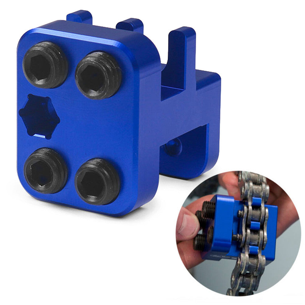 Side Plate Master Link Chain Press Tool 520 525 530 Fit Motorcycle ATV Blue Q