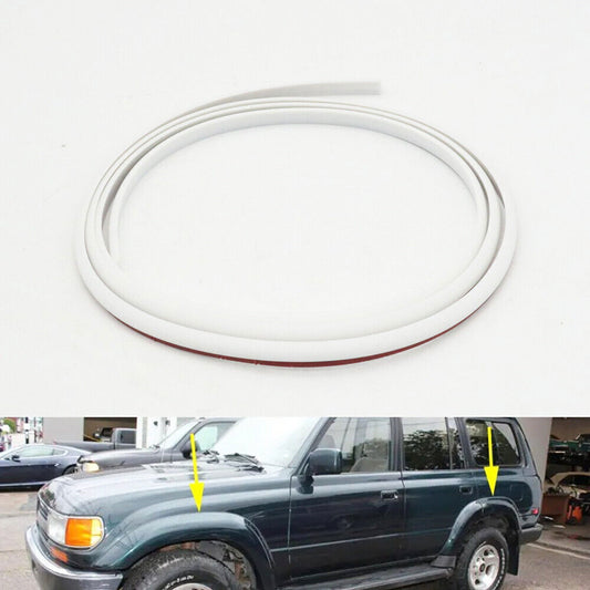 1X Fender Wheel Arches Rubber Seal Strip for Toyota for Land Cruiser LC80 Prado LC95