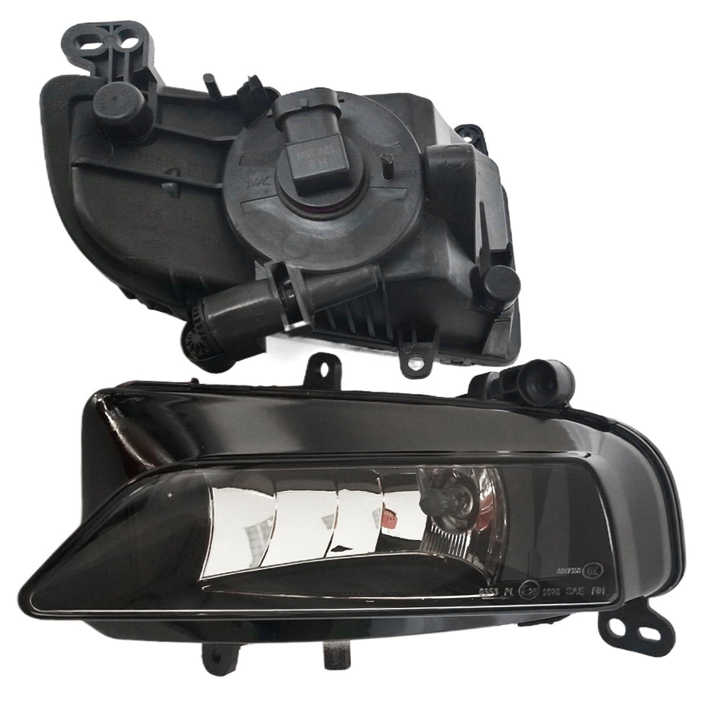 1 pair of right front bumper halogen fog lights suitable for Audi A5 S5 #8T0941700G 8T0941700G- n