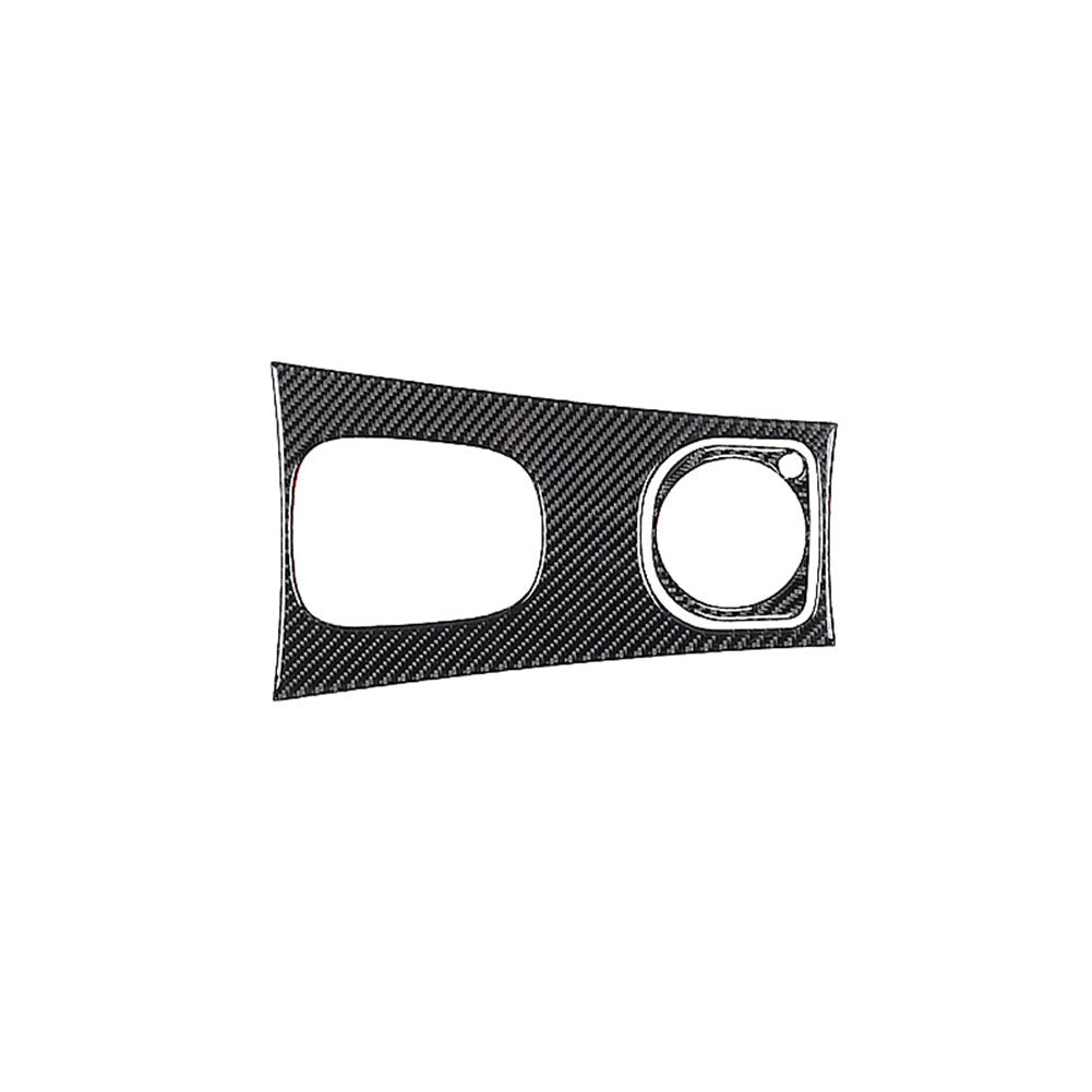 for Corolla 2009 - 2013 Black Woodgrain Center Console Gear Shift Panel- v