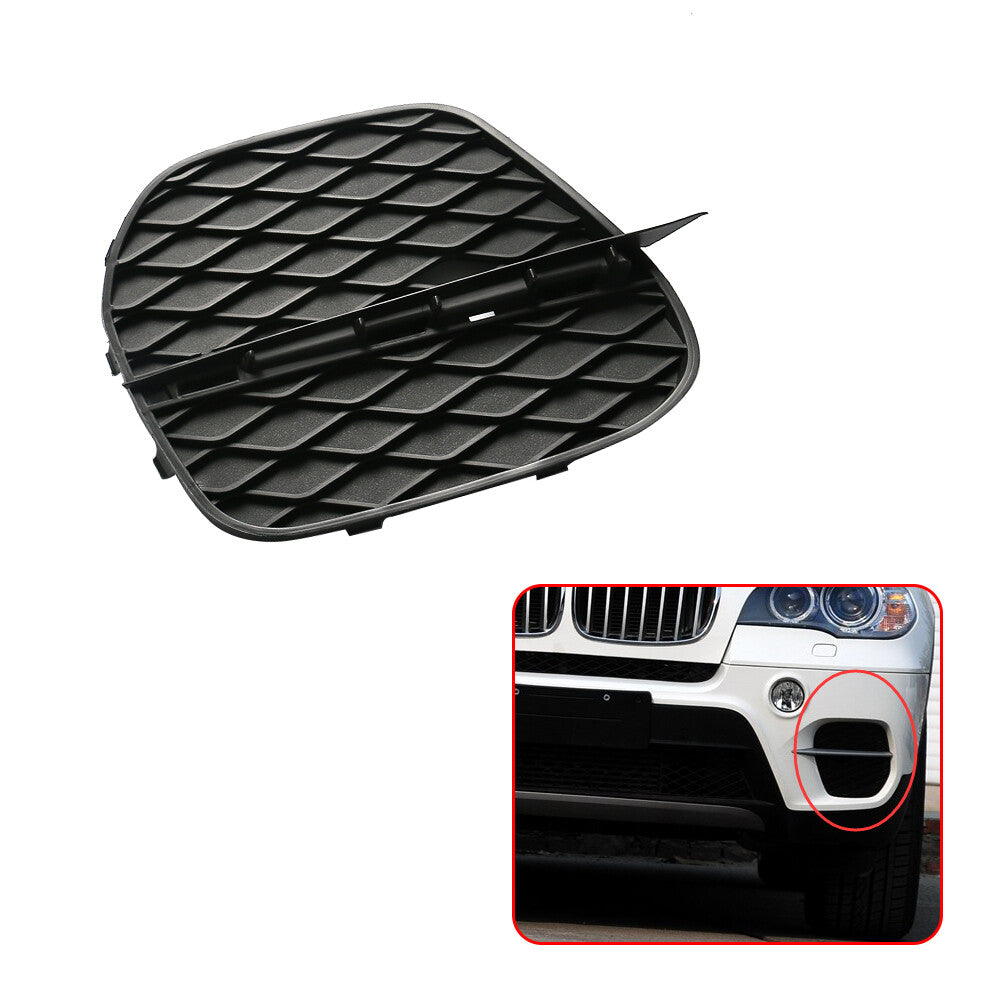 Front Left Lower Bumper Lateral Grill Cover 51117222859 for BMW for X5 E70 2011-2014 Q