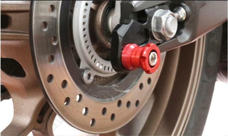 Suitable for 2014-2018 for Honda CBR650F CB650F CNC swingarm spool slider bracket, black + red - n