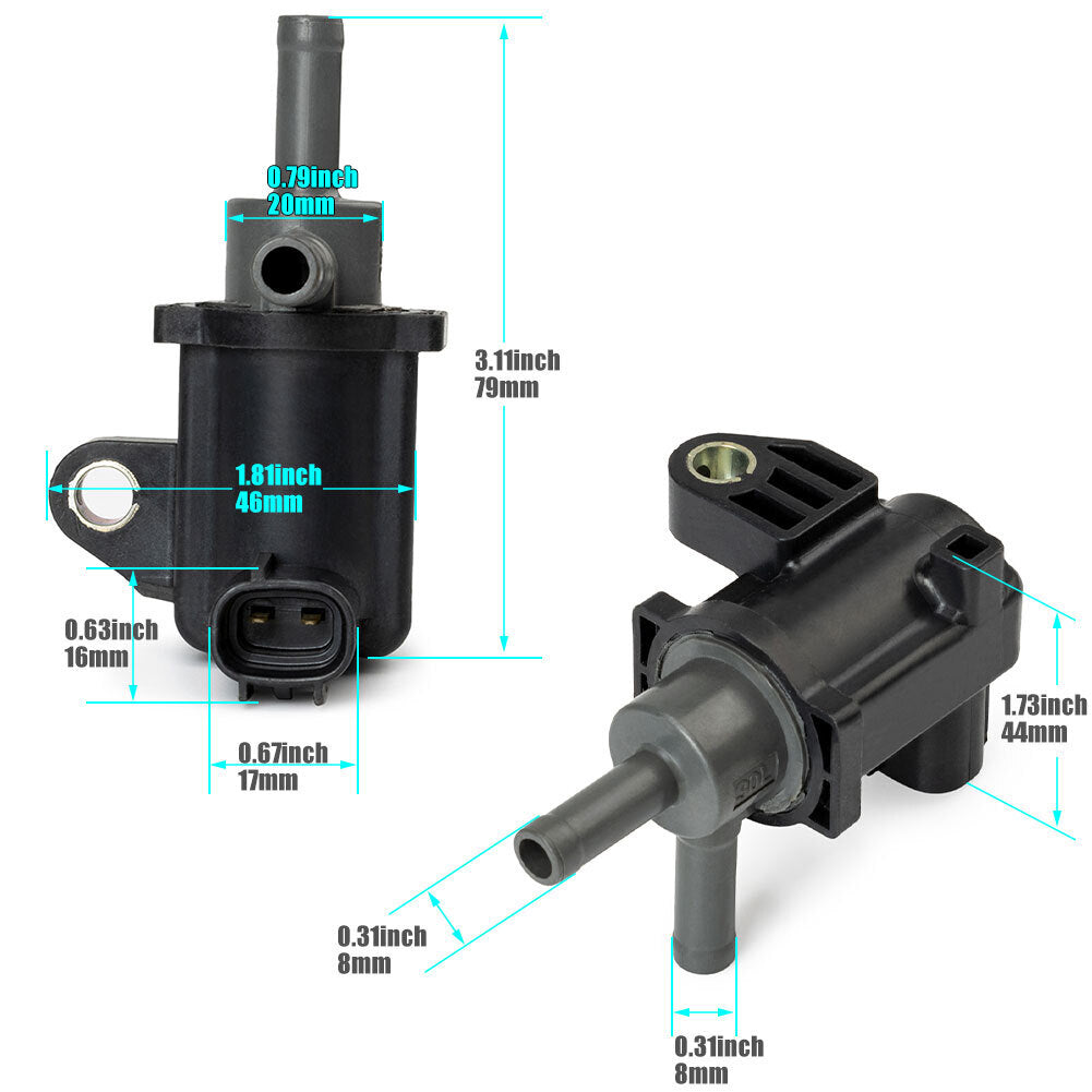 Vapor Canister Purge Solenoid Valve EVAP ABS Fits For 2003-2012 for Toyota 4runner Q