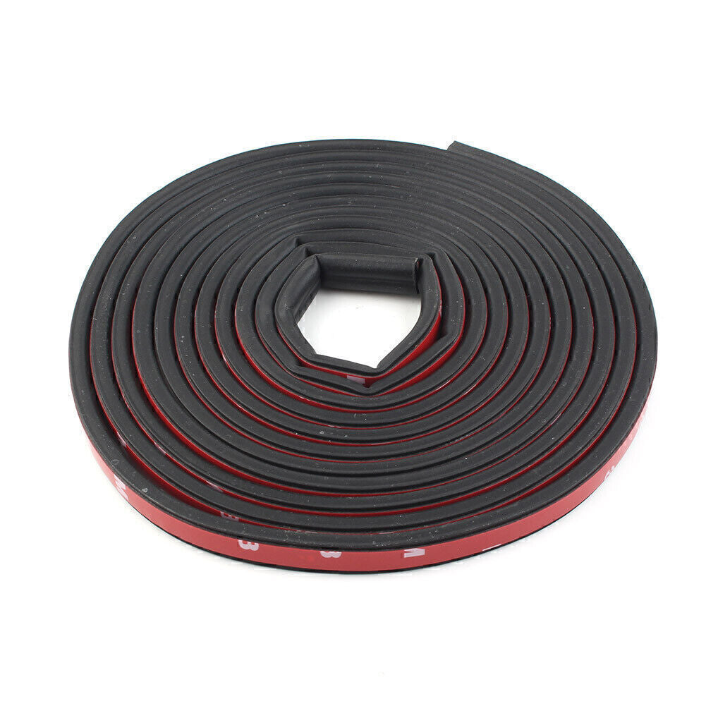 4M/13FT B-Shape Trim Rubber Strip Fit Car Door Edge Seal Hollow Weather-strip Q