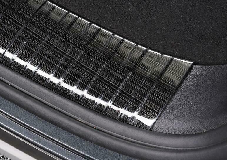 for Hyundai Palisade Black Titanium Rear Bumper Plate Mouldings Trim 20-2022 n