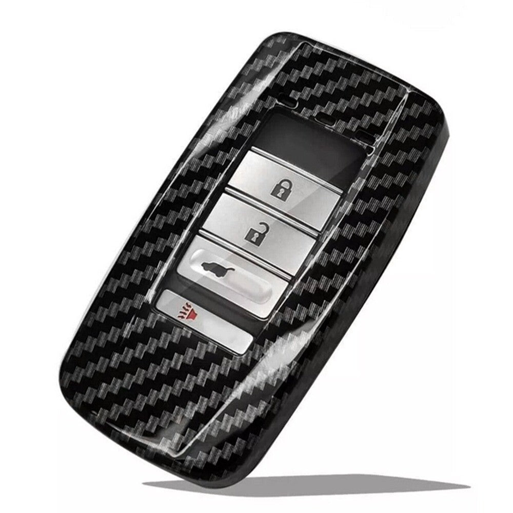 for Acura TLX MDX for RDX RLX ILX 5 Button Carbon fiber Remote Key Case Cover New n