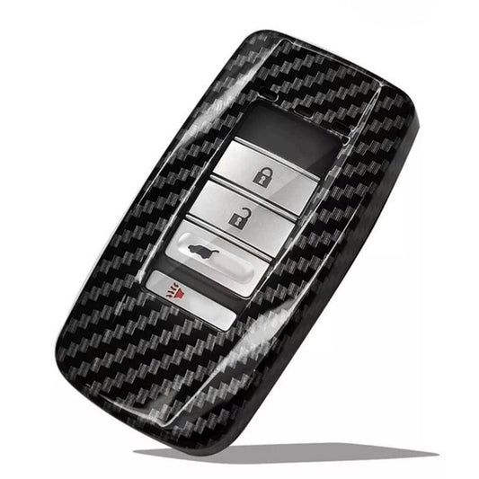 for Acura TLX MDX for RDX RLX ILX 5 Button Carbon fiber Remote Key Case Cover New n