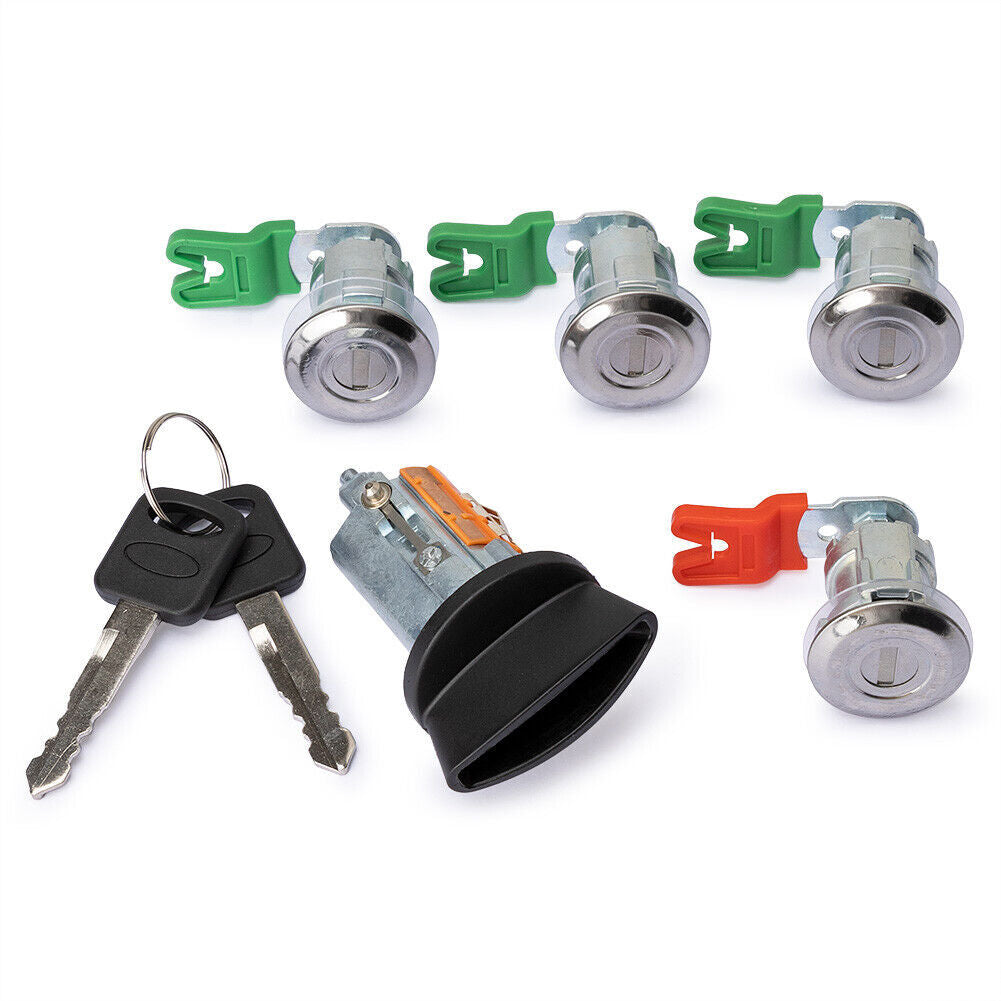 Tailgate and door lock cylinder ignition kit for 98-07 F-350 SUPER DUTY n