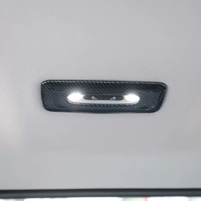 Carbon fiber backlight cover trim for Toyota Tundra 2022-2024 (1 piece)