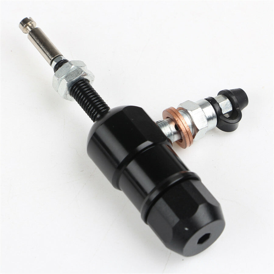 14x23mm Motorcycle Hydraulic Hand Clutch Master Cylinder Rod Transfer Pump Black Q