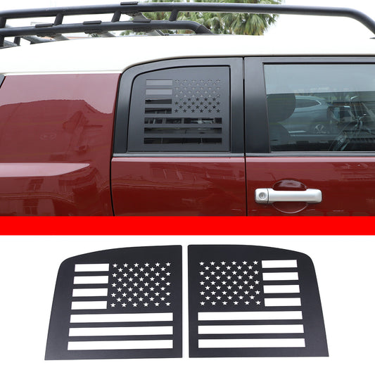 Rear window trim frame for Toyota FJ Cruiser 2007-2021 (Aluminum)