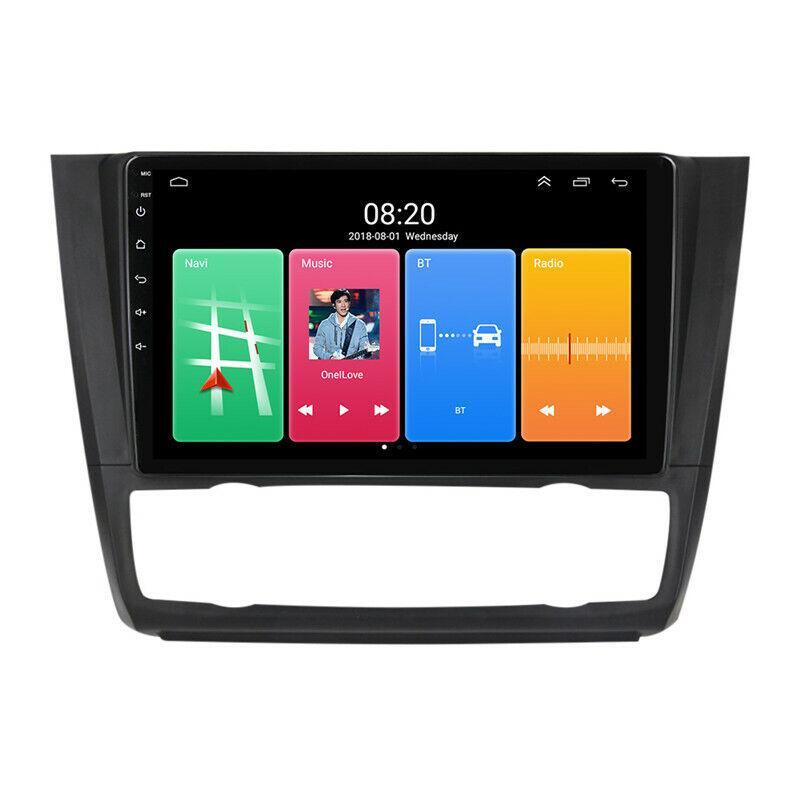 Radio multimedia car player for 1 E88 82 81 87 (04-11) with Android GPS navigation. n