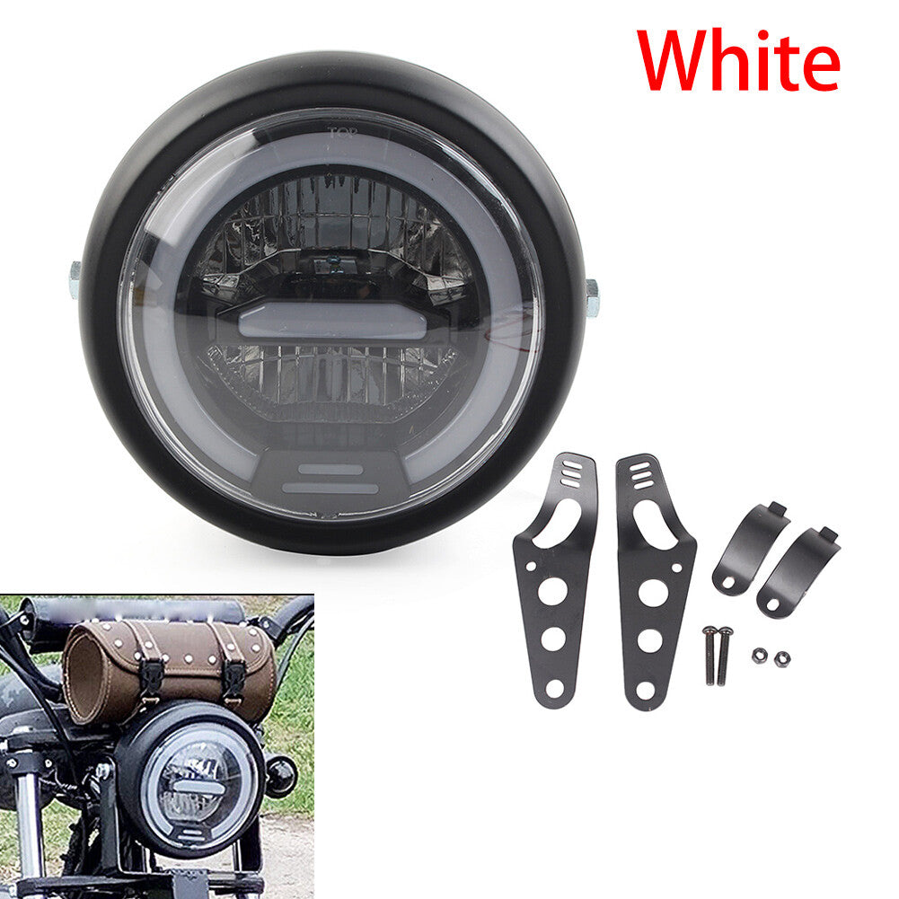 5,75 LED Scheinwerfer Hi/Lo DRL Mit Halterung Fur Coleman ct200u-ex bt200x Wei?