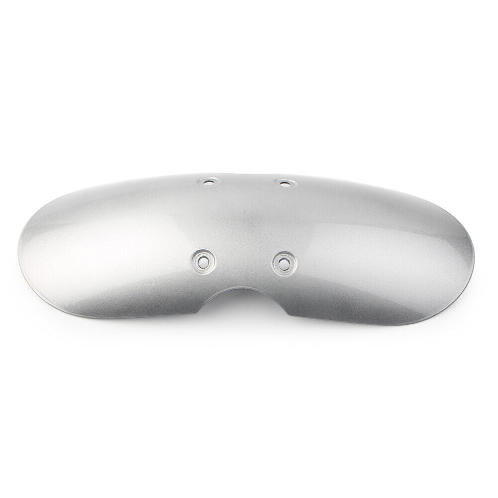 Silver Front Fender Mudguard Cover Protect For2001-2016 Scrambler / Thruxton 900 Q