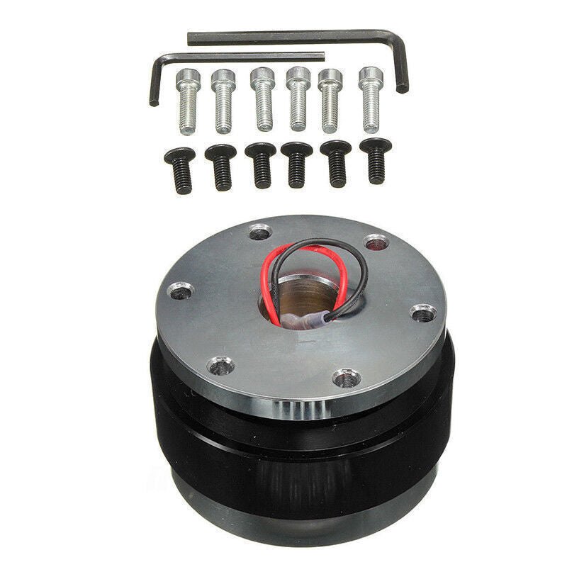 Car steering wheel quick release 6 bolts wheel adapter clip Boss kit with screws - n