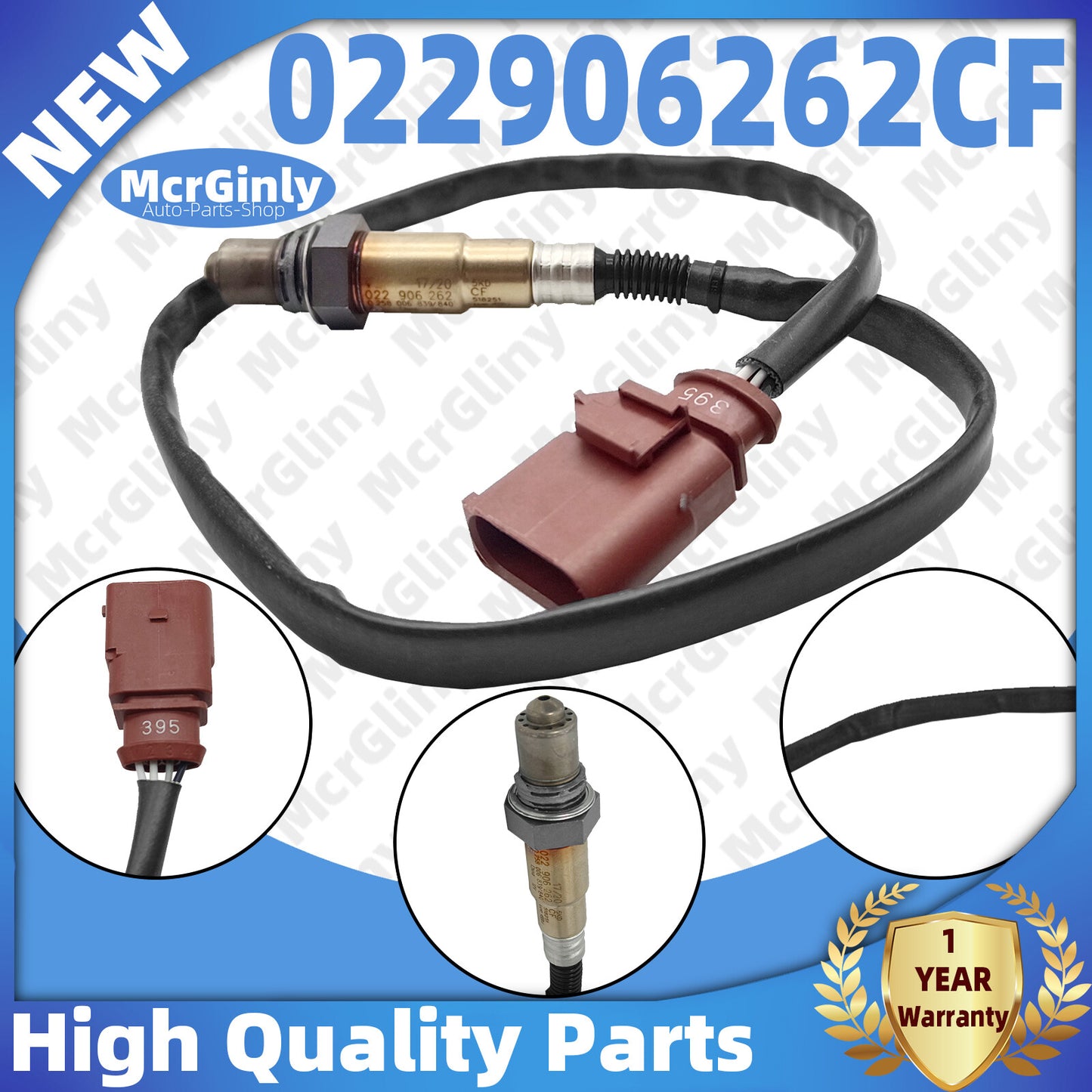 Downstream oxygen sensor 022906262CF is suitable for Audi for A8 Quattro Q7 and Touareg. n