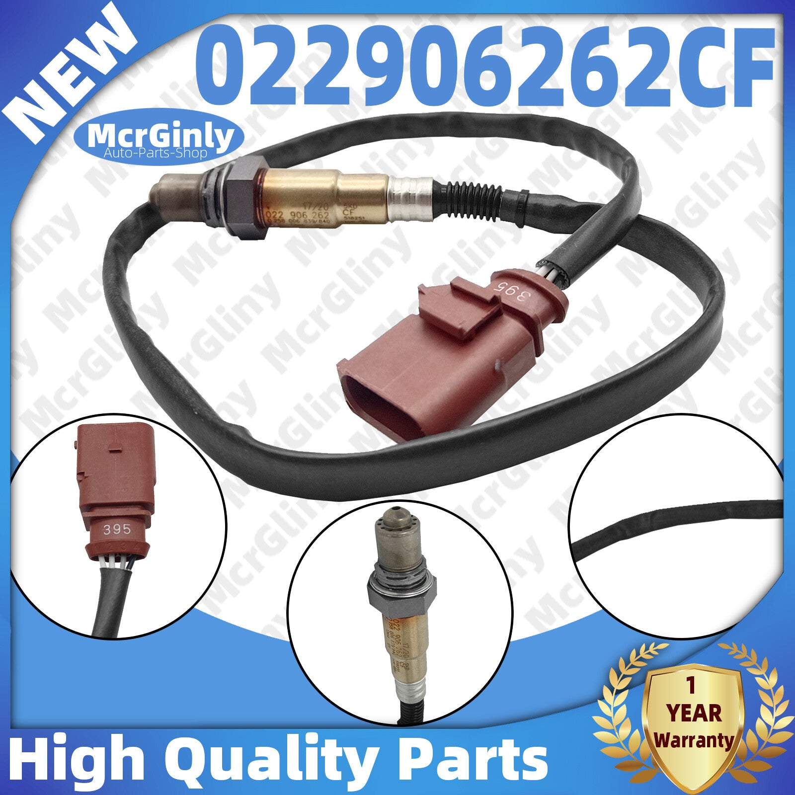 Downstream oxygen sensor 022906262CF is suitable for Audi for A8 Quattro Q7 and Touareg. n