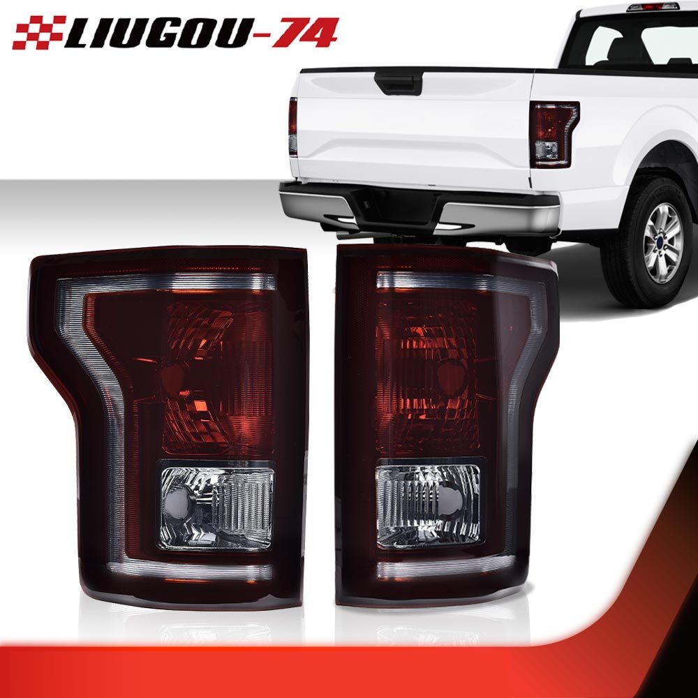 Fits 2015 2016 2017 for 1 PAIR HALOGEN Tail Light LH and RH Side - v