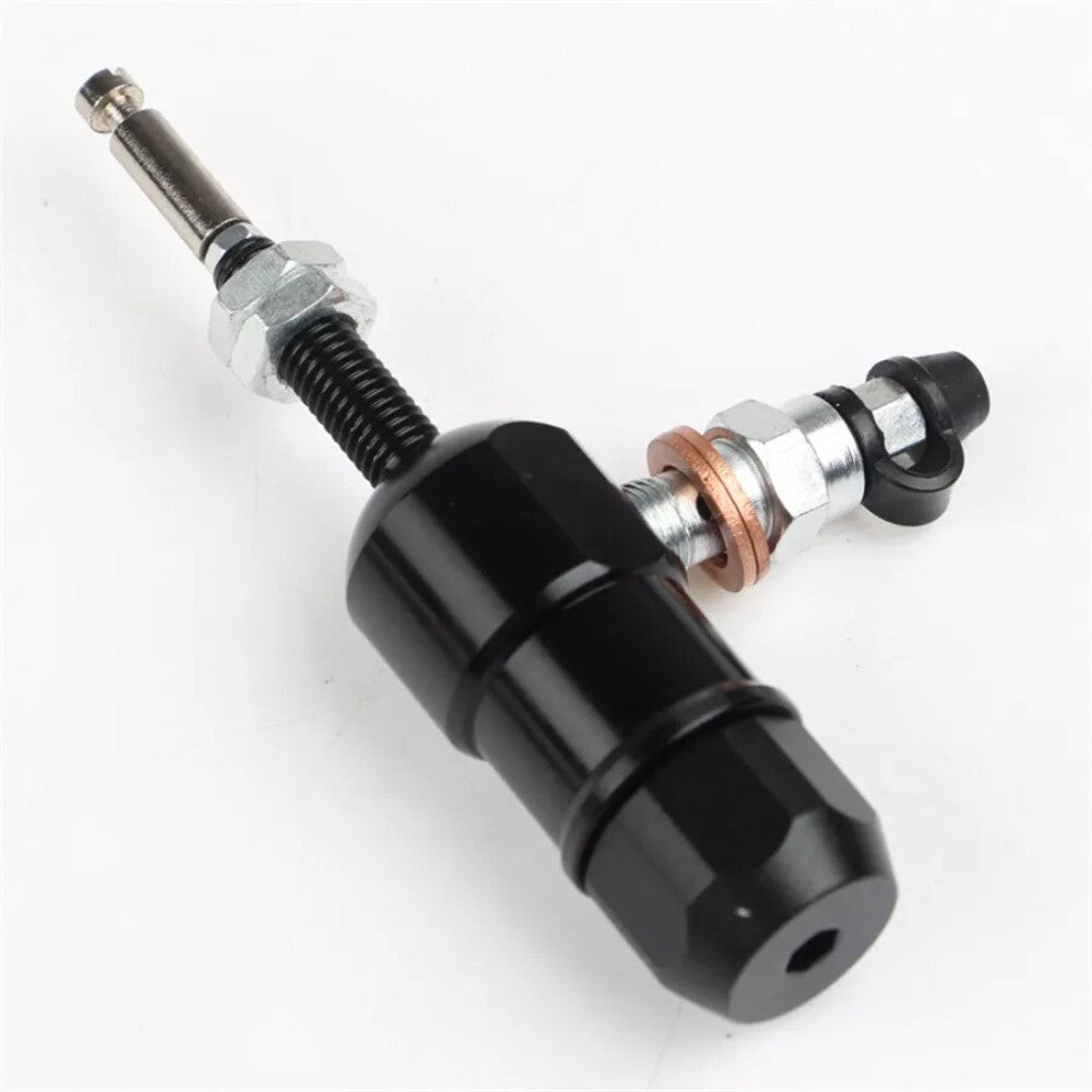 1Adjustable Motorcycle Hydraulic Clutch Master Cylinder Rod Brake Pump M10x1.25 n