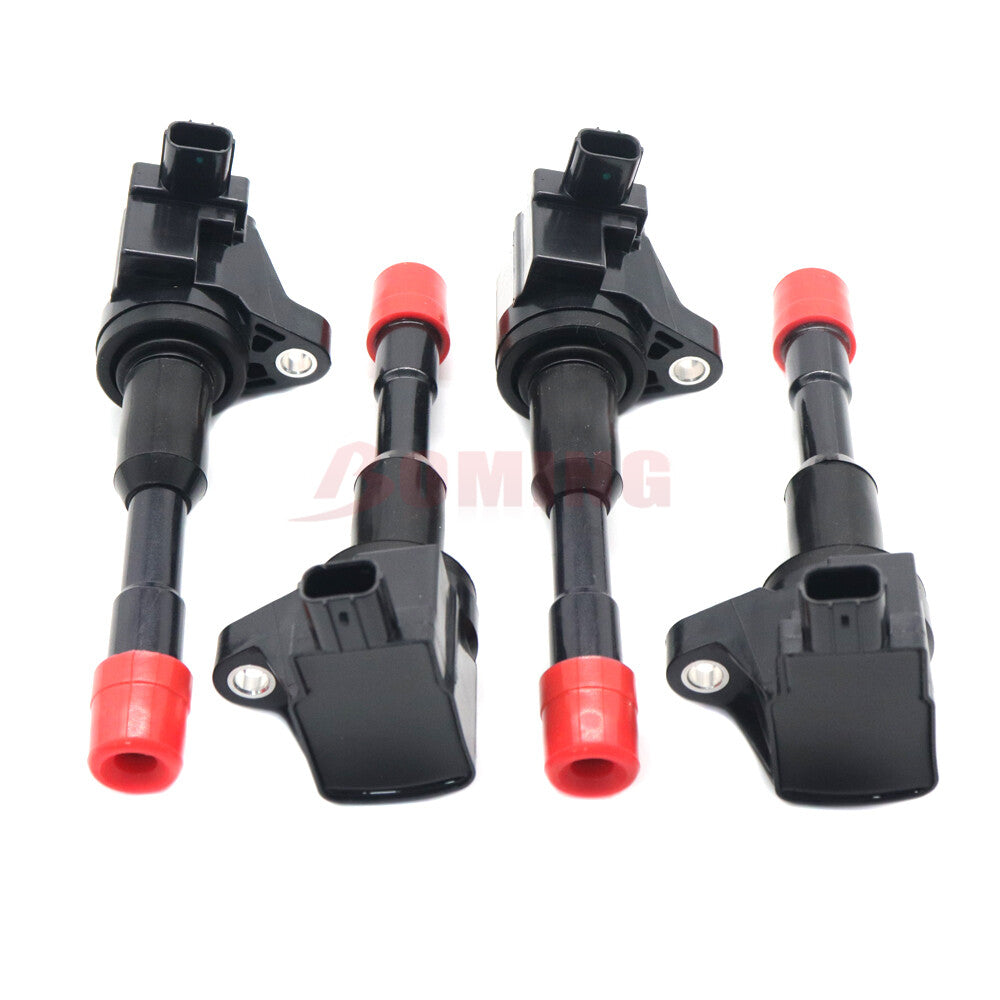 30521-PWA-003 Brand New 4-Piece Rear Ignition Coil for Honda City for Civic UF374 CM11-108