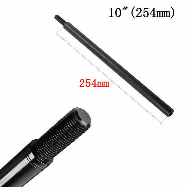 US Grade 10 Black Shift Knob Extension For Manual Gear Shifter Lever 10x1.5 1PC v