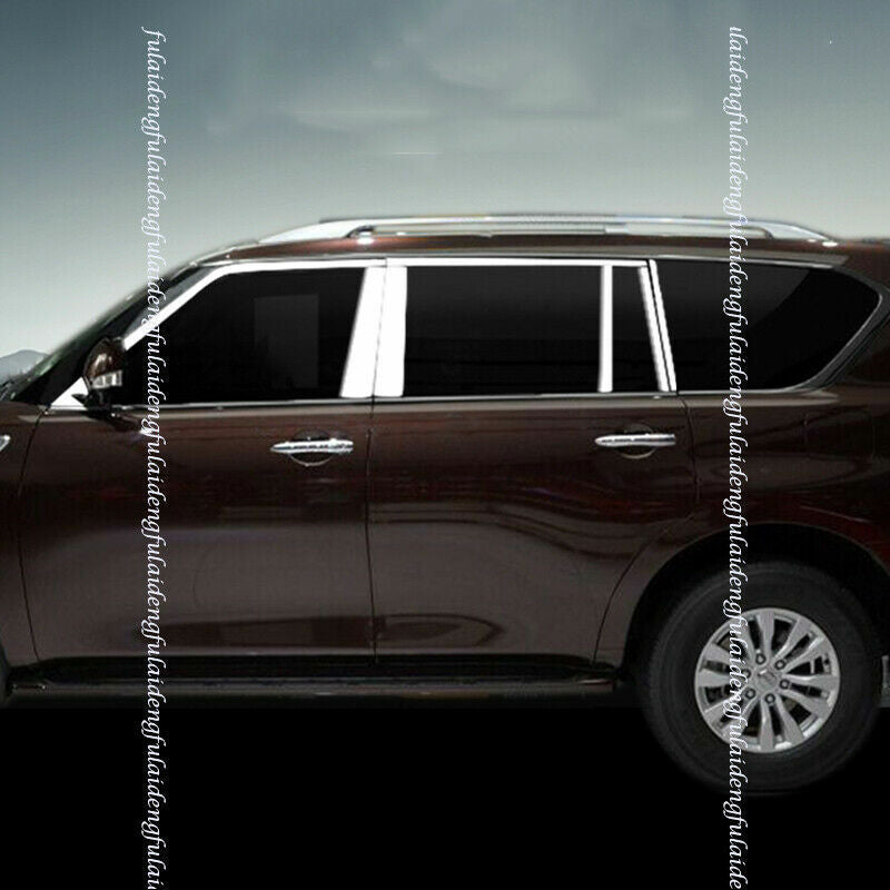 16P Window Frame Sill Molding Cover Trim for Nissan Armada Patrol Y62 2017-2020